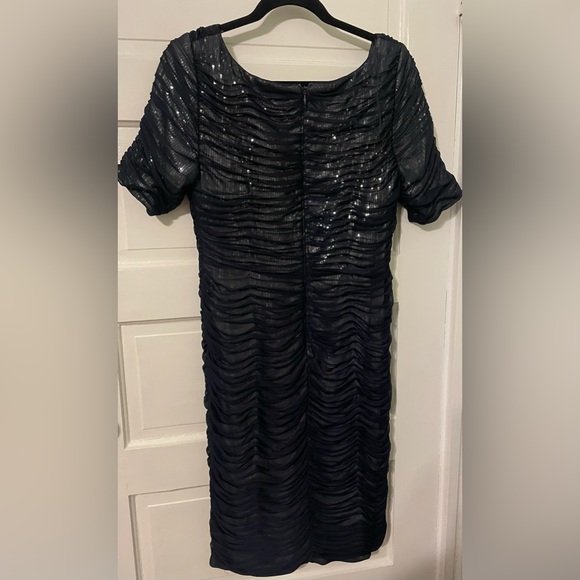 Adrianna Papell Evening Sequinned Dress - Picture 4 of 6